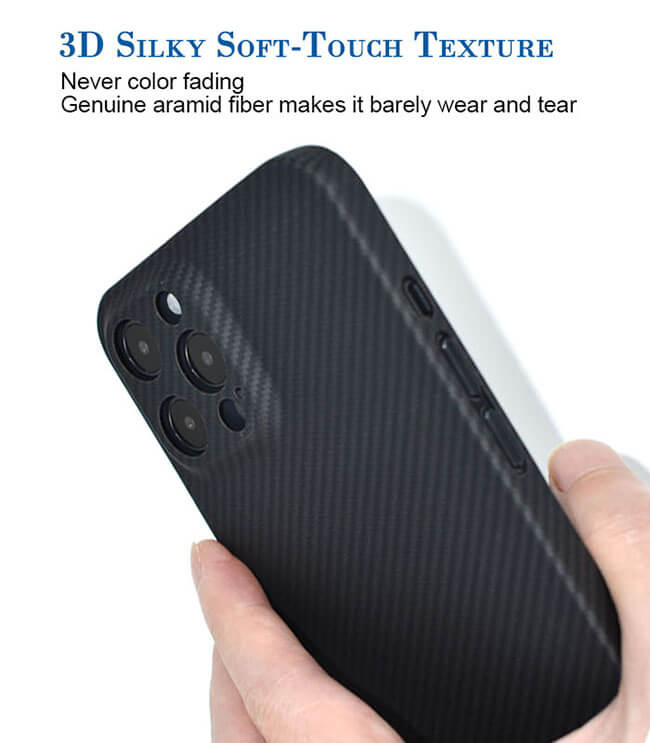 Bulletproof Aramid Fiber iPhone Case Military Grade Material Case
