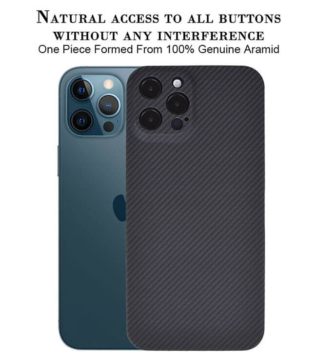 Bulletproof Aramid Fiber iPhone Case Military Grade Material Case
