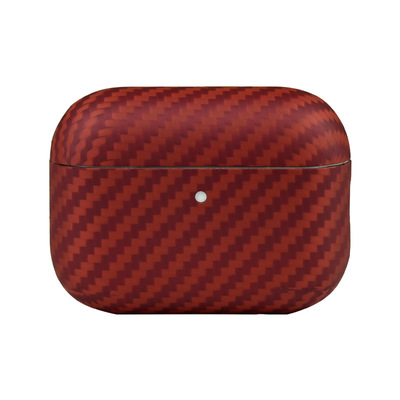 Support Wireless Charging Carbon Aramid Fiber Earphone Case for AirPods Pro 3