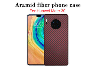 Red And Black Handmade Aramid Phone Case For Huawei Mate 30