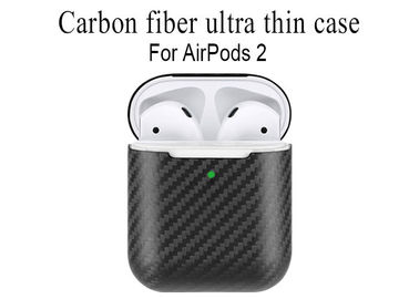 Black Ultra Thin Anti Scratch Carbon Fiber Airpods Case