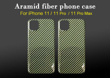 Shockproof Glossy Finish Surface Carbon Aramid Fiber iPhone Case For iPhone 11