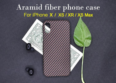 Ultra Thin Matte Style Real Aramid Fiber Phone Case For iPhone X
