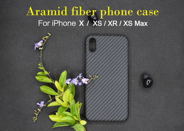 3D Silky Soft-Touch Texture Aramid Fiber Phone Case For iPhone XS