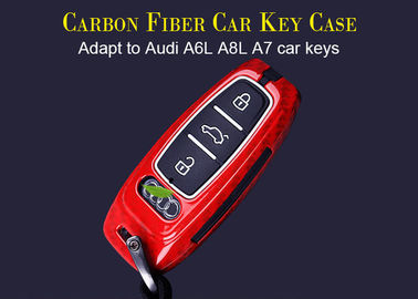 Audi Carbon Fiber Car Key Case