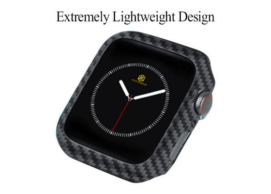 Wear Resistant Luxury 100% Carbon Fibre Apple Watch Case