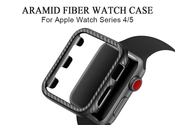Shock Proof Glossy Finish Aramid Fiber Apple Watch Case