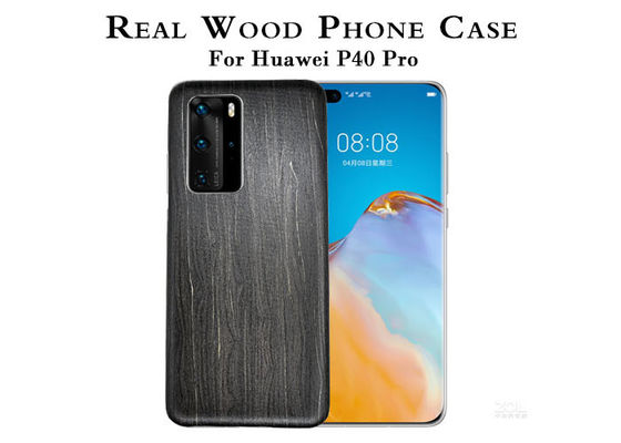 Shockproof Engraved Wooden Phone Case For Huawei P40 Pro