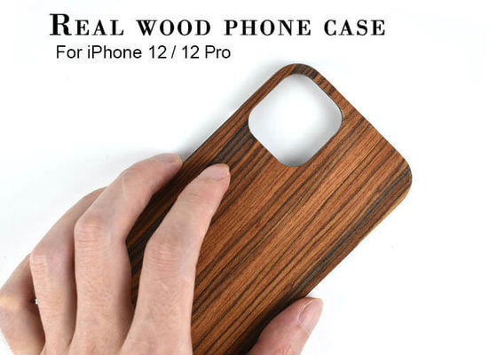 iPhone 12 Protective Dirt Resistant Real Wood Phone Case