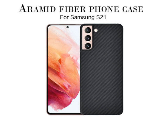 Crater Design Aramid Fibre Phone Case OEM For Samsung S21