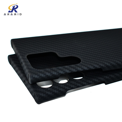 0.65mm Thickness Ultra Thin Matte Samsung S22 Aramid Fiber Kevlar Phone Case