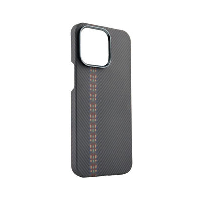 Magnetic Aramid Fiber Phone Case for iPhone 16 Pro with Customizable Color and Luxury Design