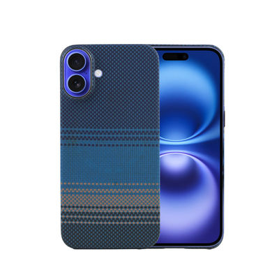 Magnetic Aramid Fiber Phone Case Ultra Thin Dirt-resistant Power Case Anti-knock for iPhone 16 Pro