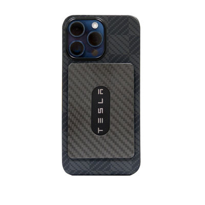 Premium Aramid Fiber Phone Case with Magnetic Wallet and Business Design for iPhone 16 Pro Max