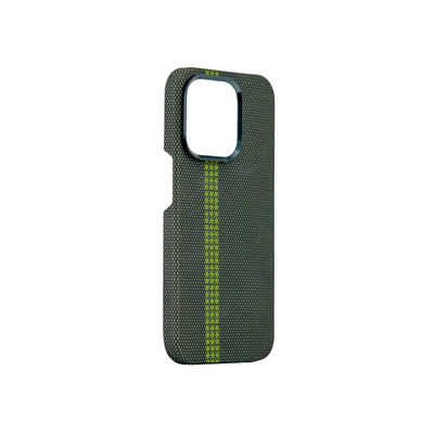 Customized Pattern Aramid Fiber Phone Case for iPhone 16 Pro Max with 0.8mm Thickness and 16g Weight