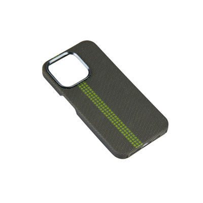 Customized Pattern Aramid Fiber Phone Case for iPhone 16 Pro Max with 0.8mm Thickness and 16g Weight