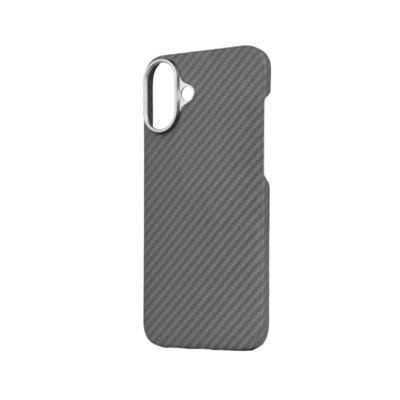 Ultra Thin 0.8mm 16g Lightweight Dirt-resistant Aramid Fiber Magnetic Phone Case for iPhone 16 Pro