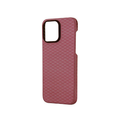 Ultra Thin Pink Color Luxury Aramid Carbon Glass Fiber Magnetic Phone Case for iPhone 16 Pro Max