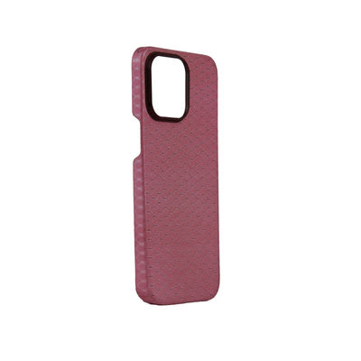 Ultra Thin Pink Color Luxury Aramid Carbon Glass Fiber Magnetic Phone Case for iPhone 16 Pro Max