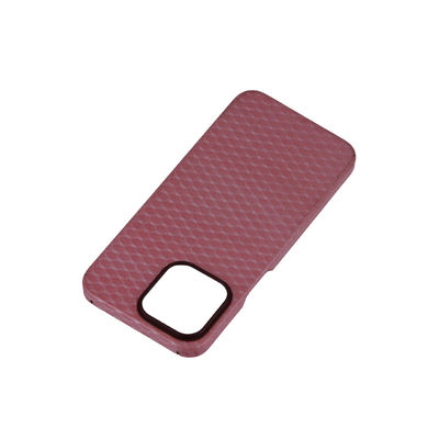 Ultra Thin Pink Color Luxury Aramid Carbon Glass Fiber Magnetic Phone Case for iPhone 16 Pro Max