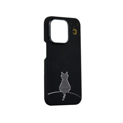 Ultra Thin 0.8mm Thickness 16g Weight Dirt-resistant Aramid Fiber Phone Case for iPhone 16 Pro Max