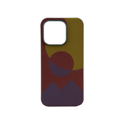Luxury Customized Pattern Aramid Carbon Fiber Phone Case for iPhone 16 Pro Max with 0.8mm Thickness and 16g Weight