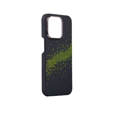 2024 New Luxury Customized 0.8mm Thickness 16g Weight Aramid Fiber Phone Case for iPhone 16 Pro Max