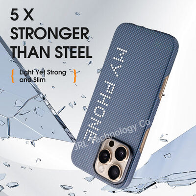 Glow In The Dark Super Light Aramid Carbon Fiber Mobile Cover for iPhone 17 Pro