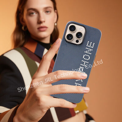 Glow In The Dark Super Light Aramid Carbon Fiber Mobile Cover for iPhone 17 Pro