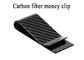 Business Slip Resistant Waterproof Carbon Fiber Money Clips