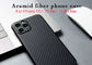 Military Grade Material iPhone 11 Aramid Case Carbon Fiber Phone Case