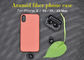 Orange Color Real Aramid Fiber Phone Case For iPhone X , Protective Case