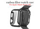 Slim Hard Shell Glossy Carbon Fiber Apple Watch Case