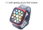 Lightweight Red Glossy Carbon Fiber Apple Watch Case 44mm