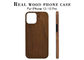Super Light Shockproof Real Wood Phone Case For iPhone 12