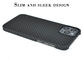 Ring Design  Phone Case iPhone 12 Pro Max Aramid Carbon Fiber Kevlar Phone Case
