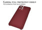 Red Color Camera Full Protection Aramid Case SGS For iPhone 12 Pro Max