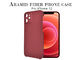 Camera Protection Half Cover Aramid Fibre Phone Case for iPhone 12 Pro