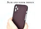 Matte Surface 0.65mm Aramid Fibre Phone Case For iPhone 12