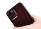 Glossy Finish Red iPhone 12 Pro Carbon Aramid Fiber Case