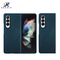 Super Light Blue Aramid Fiber Phone Case For Samsung Z Fold 3